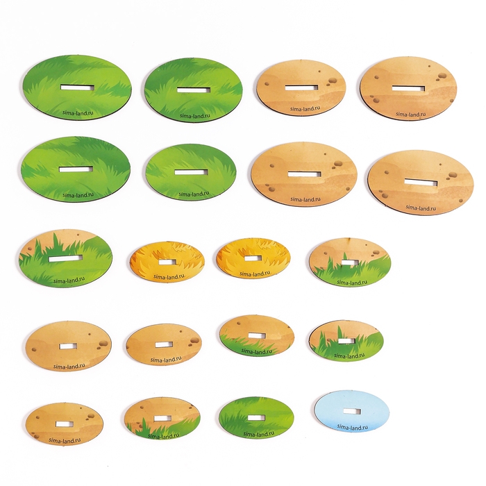 Фигурки животных деревянные &laquo;Ферма. Домашние животные&raquo;