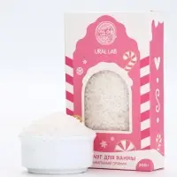 Жемчуг для ванны &laquo;Чудес и радости&raquo;, 200 г, аромат ванильный пряник, URAL LAB