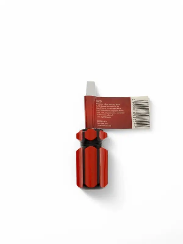 Отвертка шлицевая ЛОМ, пластиковая рукоятка, SL6&times;38 мм