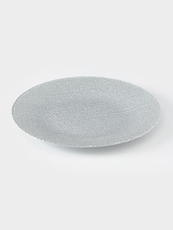 Тарелка подстановочная "Cotton" 33 см, цвет серебристый