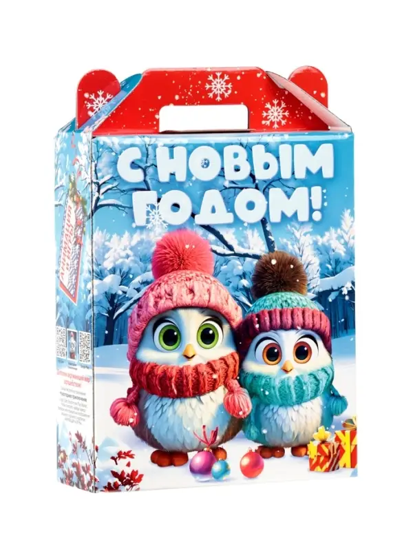 Сладкий новогодний подарок &laquo;Совята&raquo;, 800 г