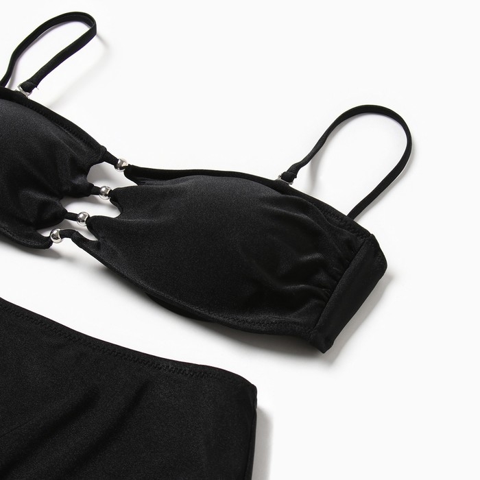 Купальник раздельный женский MINAKU цвет чёрный, размер 46 Купальник раздельный женский MINAKU цвет чёрный, размер 46