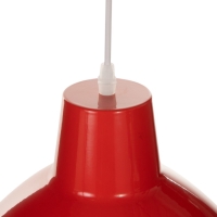 Светильник Richard 1х40Вт Е27 пр-1м красный 32,5х32,5х27см