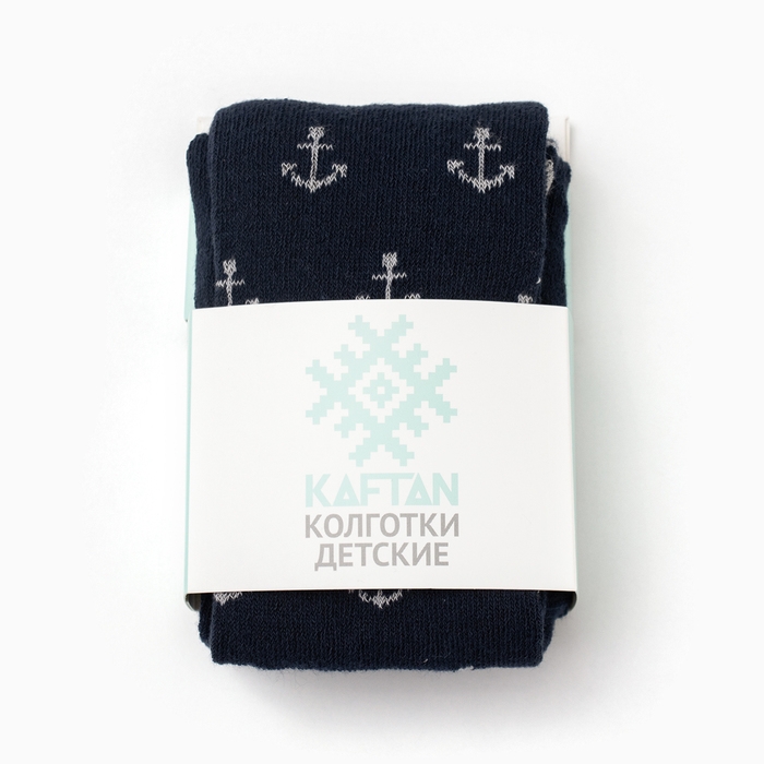 Колготки детские KAFTAN Колготки детские KAFTAN "Якоря" 104-110 см, синий