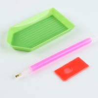 Алмазная мозаика с полным заполнением на холсте &laquo;Тропические птицы&raquo;, 40 х 50 см