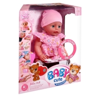 Уценка (в пакете) Пупс функциональный &laquo;Мой малыш&raquo;, пьет, писает, с аксессуарами