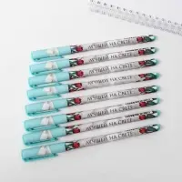 Ручка шариковая, синяя паста, 0.7 мм, с колпачком, пластик софт-тач &laquo;Лучшей на свете&raquo;