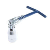 Ключ свечной ТУНДРА, с карданным шарниром, 16 и 21 x 220 мм Ключ свечной ТУНДРА, с карданным шарниром, 16 и 21 x 220 мм