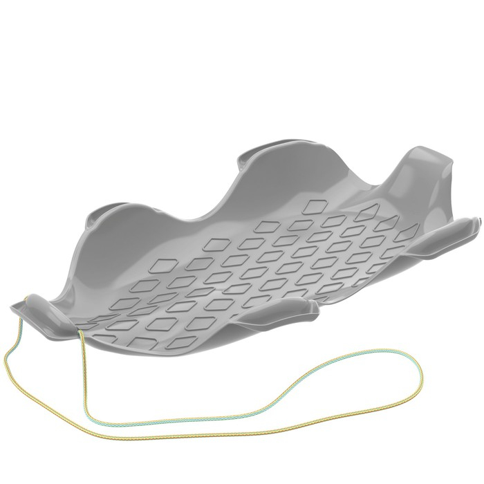 Санки ледянка &laquo;Метеор&raquo;, 95 &times; 65 &times; 13 см, цвета МИКС