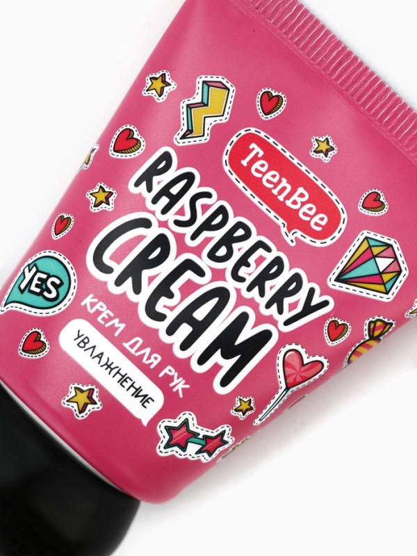 TeenBee Крем для рук с ароматом малины, 30 мл