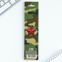 Магнитные закладки для книг, 4 шт. в открытке &laquo;Настоящий герой&raquo;