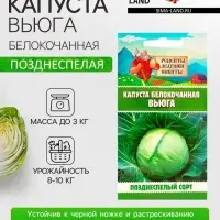 Семена Капуста белокочанной "Вьюга", 0,3 г