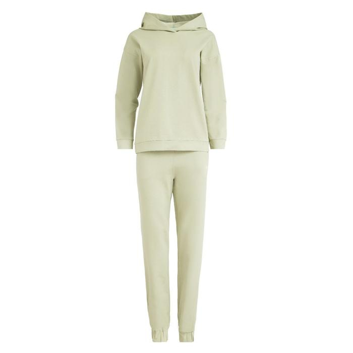 Костюм женский (худи, брюки) MINAKU: Casual Collection цвет фисташковый, размер 42