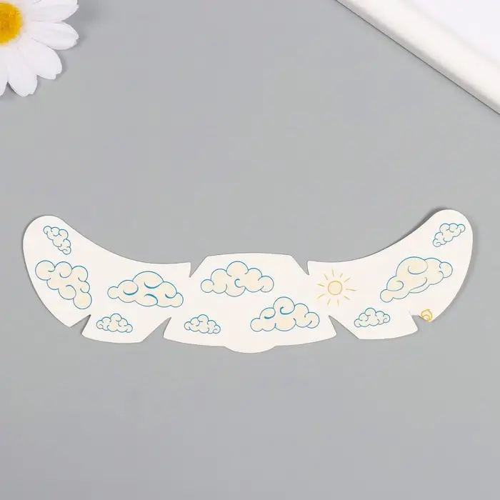 Переводная тату на тело цветная &laquo;Веснушки. Облака&raquo;, 16&times;5 см