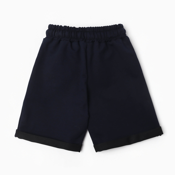 Шорты для мальчика MINAKU цвет синий, рост 134