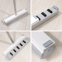 Швабра с отжимом и ведро Raccoon: швабра 32&times;5&times;132 см, ведро для полоскания и отжима 14 л