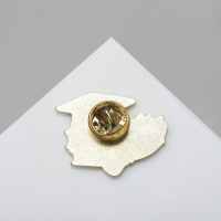 Значок «Выпускной», цветной в золоте Значок «Выпускной», цветной в золоте