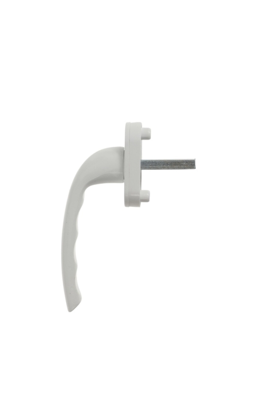 Ручка оконная &laquo;Комфорт&raquo; металлическая, белая