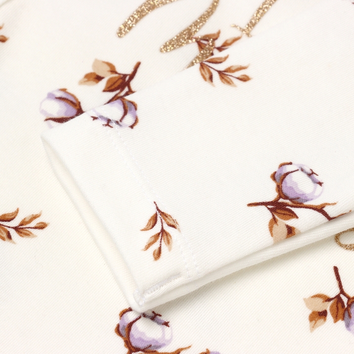 Комбинезон детский с закрытыми ножками, цвет белый, рост 62