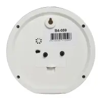 Будильник "Капибара", плавный ход, d=15см, корпус коричневый