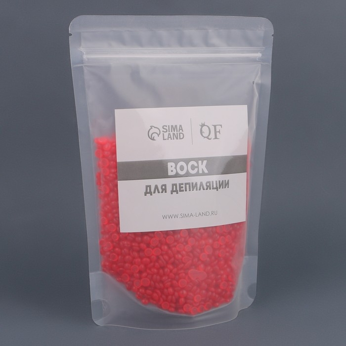 Воск для депиляции, плёночный, в гранулах, 300 гр, цвет красный Воск для депиляции, плёночный, в гранулах, 300 гр, цвет красный