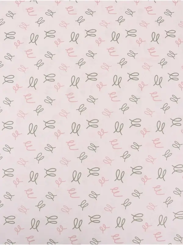 Бумага упаковочная двухсторонняя &laquo;Банты&raquo;,  70 х 100 см