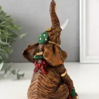 Фигура "Слон Индийский сидит" 17,5х8,5х9 см