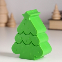 Сувенир пластик свет "Ёлочка со звездой" 3хLR1130 8,5х4х10,8 см