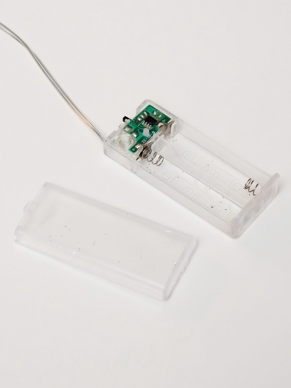 Светодиодная фигура &laquo;Медвежонок&raquo; 13 &times; 10 см, акрил, 20 LED, батарейки ААх2 (не в комплекте), свечение белое