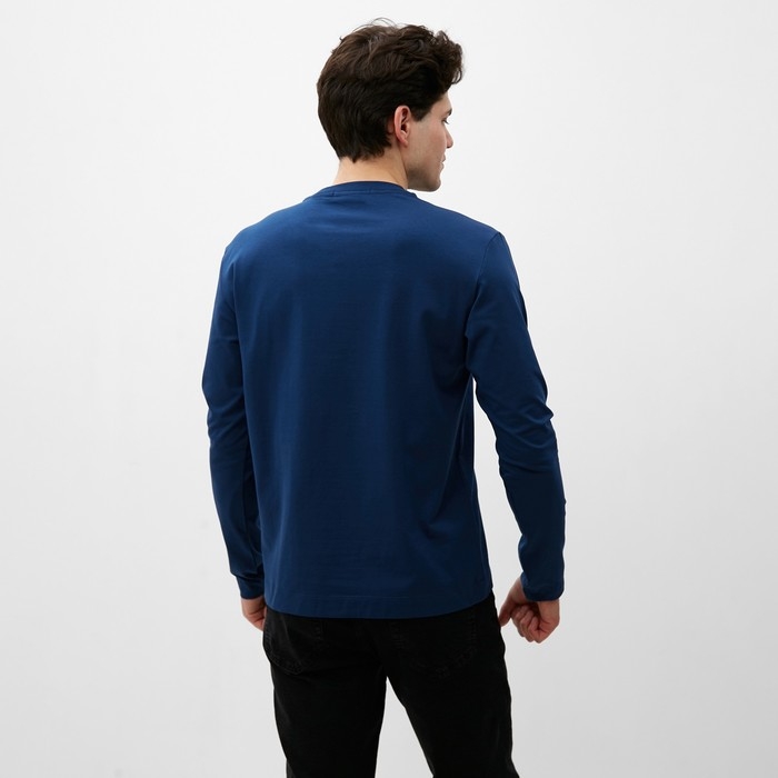 Лонгслив мужской MIST Men's casual размер 50, синий