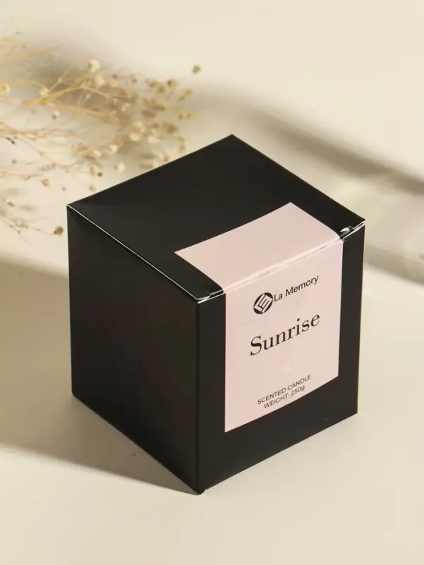 Свеча в вулканическом подсвечнике "Лава" белая 8,5х8,5х7,5 см