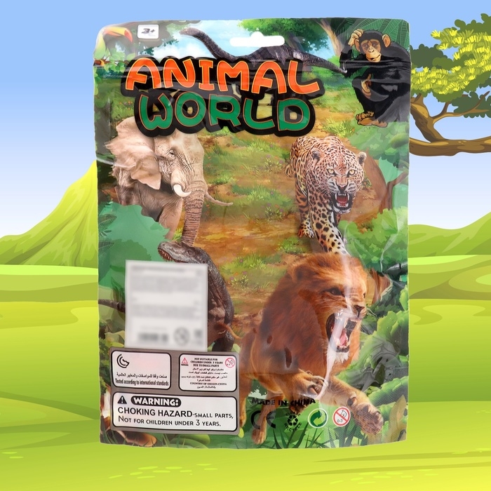 Набор животных &laquo;Животный мир&raquo;, 2 фигурки