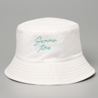 Панама детская для девочки &laquo;Лето&raquo;, цвет белый, р-р 54