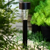 Садовый светильник на солнечной батарее &laquo;Трапеция&raquo;, 4.5&times;30&times;4.5 см, 1 LED, свечение мульти (RGB)