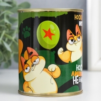 Подарочные носки в банке «Лишними не бывают», (внутри носки мужские, цвет чёрный) Подарочные носки в банке «Лишними не бывают», (внутри носки мужские, цвет чёрный)