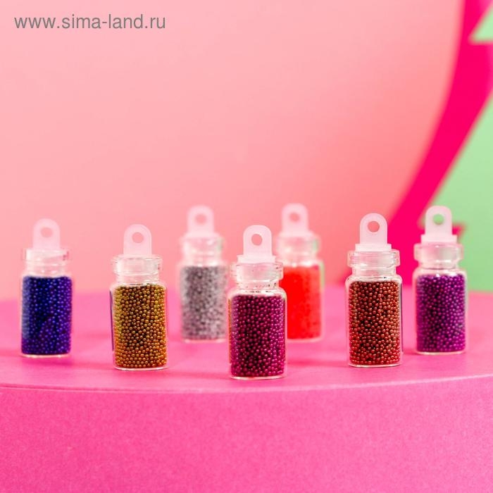 Набор бульонок для декора ногтей Girl PWR, 12 цветов