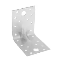 Уголок крепежный усиленный ТУНДРА krep, 70&times;70&times;55&times;1.5 мм, в упаковке 50 шт.