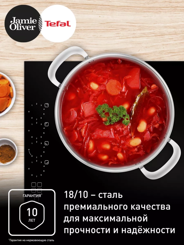 Кастрюля со стеклянной крышкой JO Kitchen Essentials 20 см