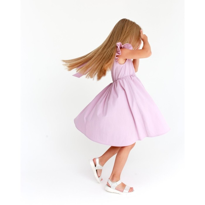 Платье детское KAFTAN Платье детское KAFTAN "Бант", р. 30 (98-104), лиловый