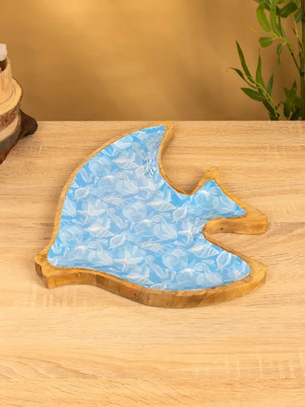 Блюдо сервирочное &laquo;Рыбка&raquo;, дерево