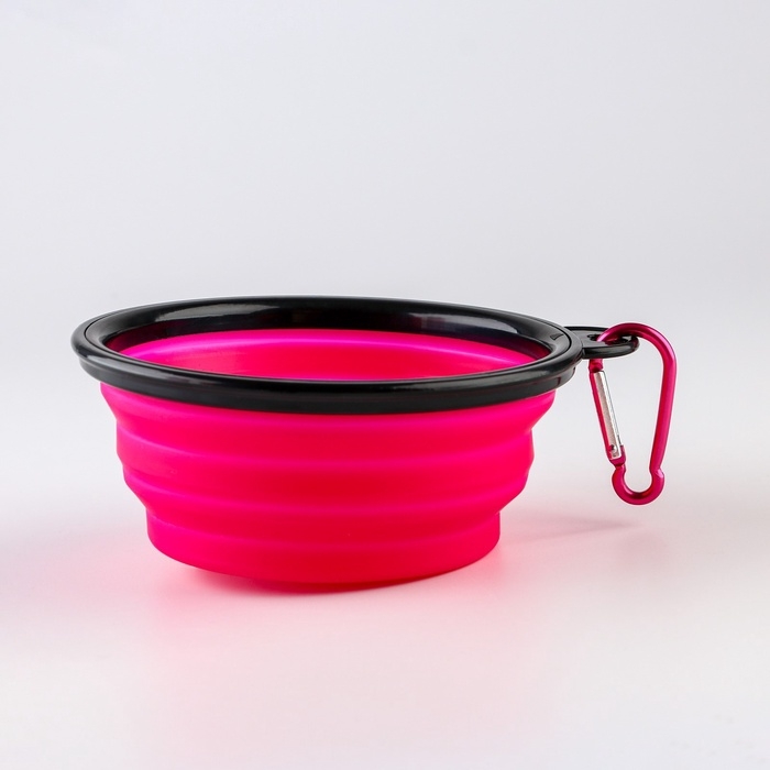 Набор поилка и силиконовая миска &laquo;&lrm;Котики&raquo;&lrm;