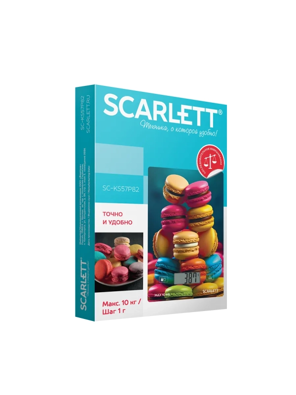 Кухонные весы до 10 кг SC-KS57P82