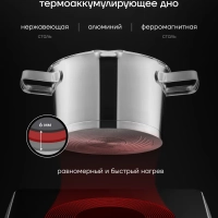 Кастрюля с крышкой Loretto-20C 3 литра