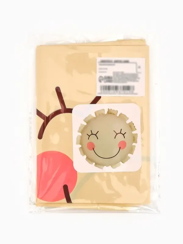 Воздушный шар фольгированный 22" "Солнышко" цвет кремовый