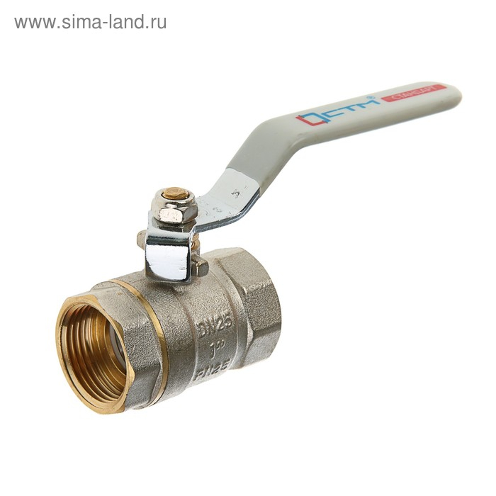 Кран шаровой Кран шаровой "СТМ" Стандарт, PN25, внутренняя/внутренняя резьба 1", рычаг