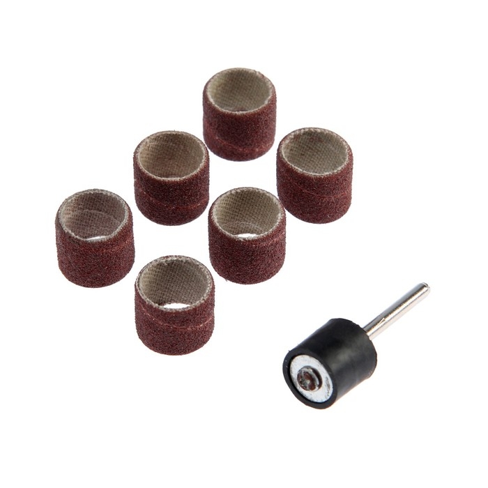 Бандаж наждачный и штифт FIT, набор 7 шт. Бандаж наждачный и штифт FIT, набор 7 шт.