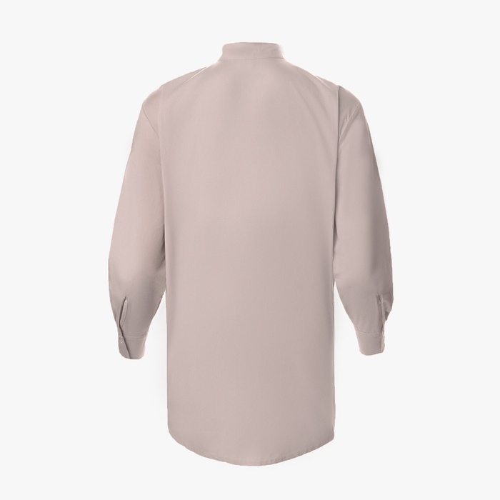 Рубашка женская удлиненная MINAKU: Casual Collection цвет серо-розовый, р-р 42 Рубашка женская удлиненная MINAKU: Casual Collection цвет серо-розовый, р-р 42