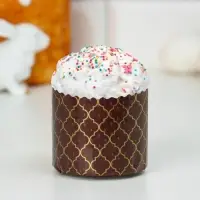 Форма бумажная для кулича &laquo;Купола&raquo;, 70&times;60 мм