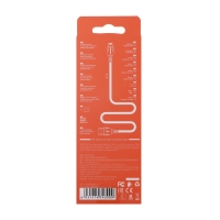 Кабель Borofone BX51, Lightning - USB, 2.4 А, 1 м, PVC оплётка, белый Кабель Borofone BX51, Lightning - USB, 2.4 А, 1 м, PVC оплётка, белый