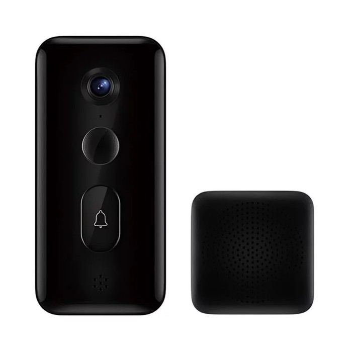 Умный дверной звонок Xiaomi Smart Doorbell 3 (BHR5416GL),Wi-Fi, 2K, 180&deg;, датчики, 5200 мАч